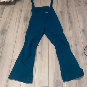 Burton overall snow pants